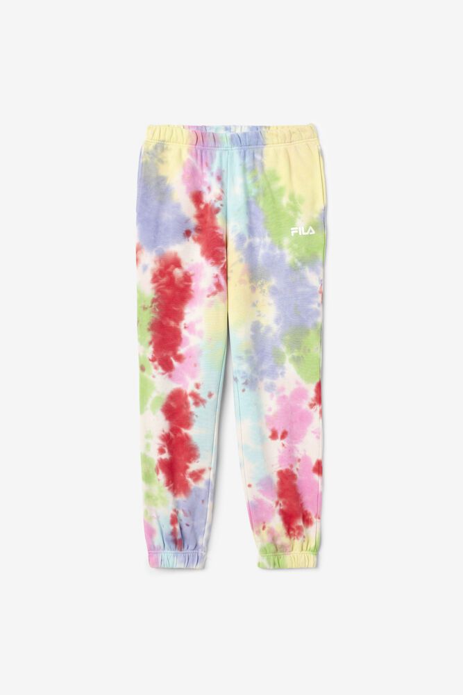 Fila Pants Womens Multicolor Raleigh Tie Dye Jogger - Ireland 40157-YSAB